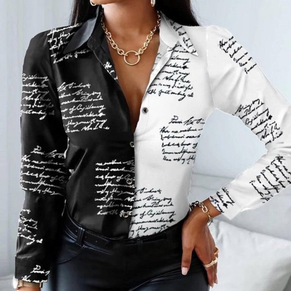 Designer Button Top - Picture 1 of 3